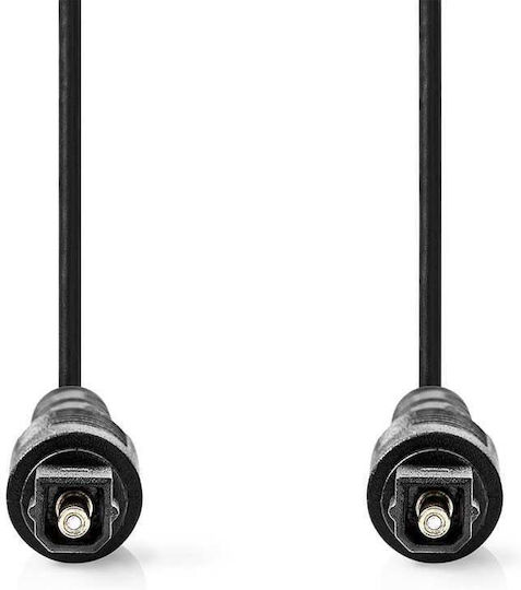 Nedis Cablu Audio Optic TOS masculin - TOS masculin Negru 3m (CAGB25000BK30)