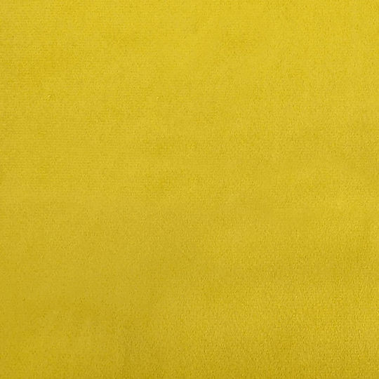 Sofa Bett Einzelbett Mit Stoff bezogen Yellow mit Latten & Matratze 100x200cm