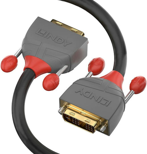 Lindy Kabel DVI-D-Stecker - DVI-D-Stecker 15m Schwarz (36227)