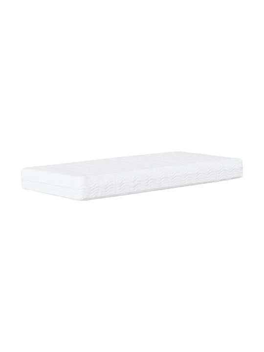 Sofa Bett Einzelbett Mit Stoff bezogen Yellow mit Latten & Matratze 80x200cm
