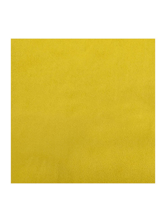 Sofa Bett Einzelbett Mit Stoff bezogen Yellow mit Latten & Matratze 80x200cm