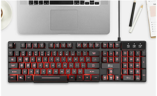 Riitek Rii RK100 Gaming Keyboard with Illuminated keys (English US)