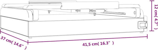 vidaXL Καβαλέτο За Рисуване Настолници Дърво 87.5x87.5см.