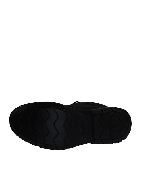Leder Schwarz Herrenstiefel