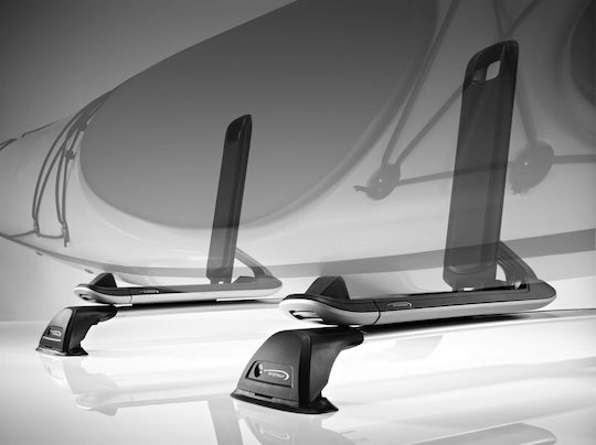 Yakima Βάσεις Μεταφοράς Kayak για Σχάρα Αυτοκινήτου J-Cradle Σχάρα Μεταφοράς Καγιάκ