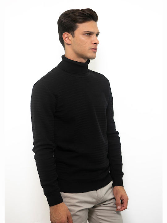 Side Effect Turtleneck Black