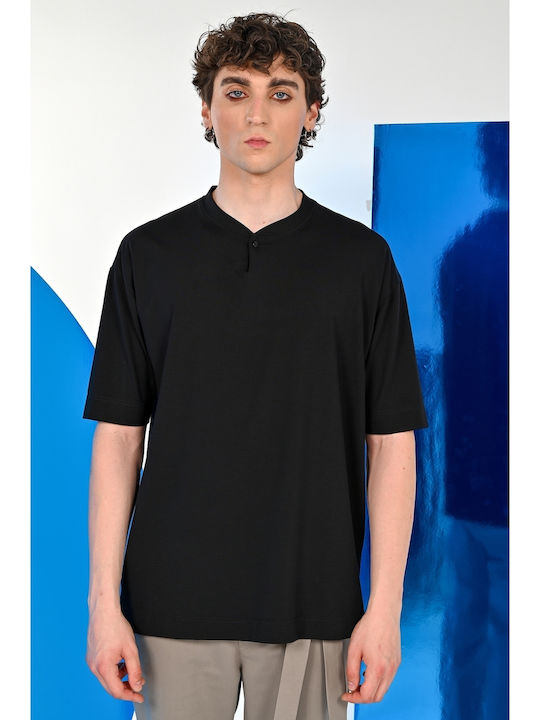 Diverse System Men's Short Sleeve T-shirt Black