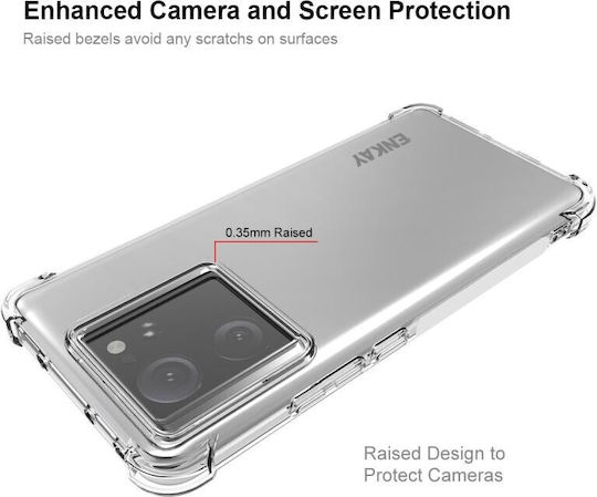 Enkay Back Cover Silicon Transparent (Xiaomi 13T / 13T Pro)