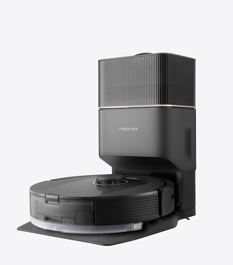 Roborock Q5 Pro+ Σκούπα Ρομπότ με Αυτονομία έως 240min και Κάλυψη Χώρου έως 300τ.μ. Μαύρη