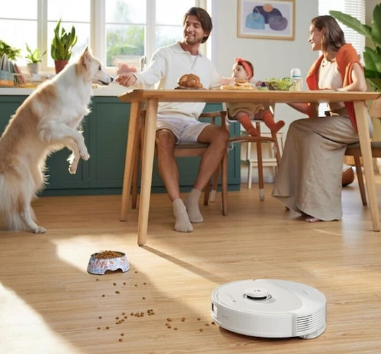 Roborock Q8 Max Robot Vacuum Cleaner with Laser Mapping & 5500Pa Suction Power White