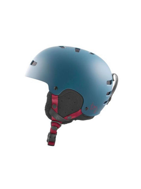 TSG Lotus Solid Color Γυναικείο Κράνος για Σκι & Snowboard σε Μπλε Χρώμα