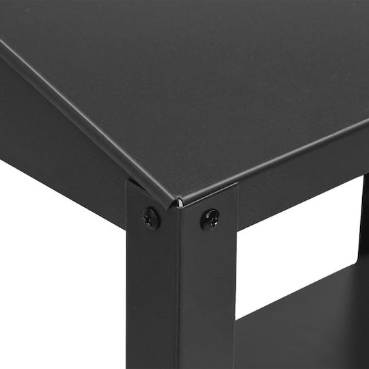 vidaXL Ραφιέρα Γλάστρας Μεταλλική 56.5x54.5 / 100x100εκ.