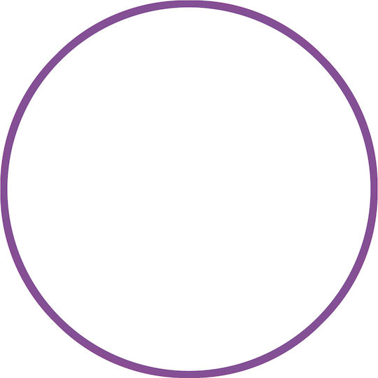 AMILA Purple Rhythmic Gymnastics Hoop Ø70cm 260gr
