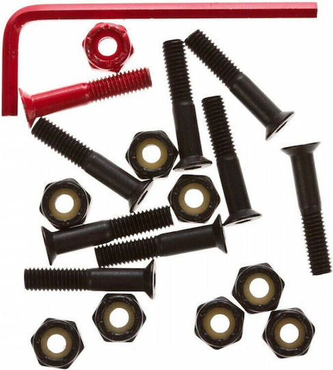 Element Allen HDWR 1 Inch Q4AHA7ELF9-1 Schrauben und Muttern Skateboard
