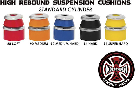 Independent Indy Standard Cylinder Med Hard 92 Bushings Skateboard