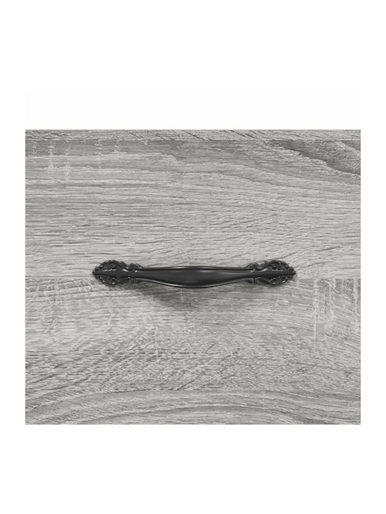 Ντουλάπα Γραφείου Ξύλινη Γκρι 69.5x34x180cm