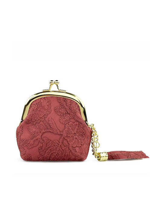 Fragola Small Women's Wallet Coins Light Bordo Lahour