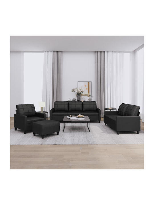 Σετ Σαλονιού 3-Seater & 2-Seater & Armchair & Stool
