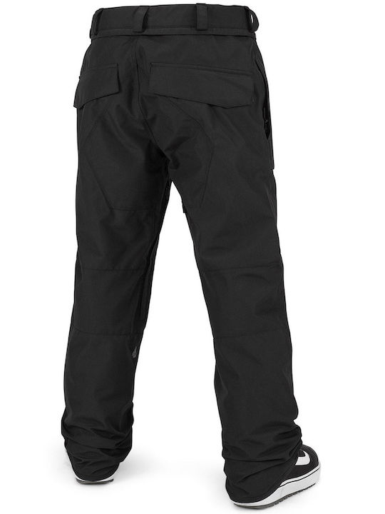 Volcom Roan G1352418-BLK Pantaloni de schi și snowboard pentru bărbați Ski & Snowboard Negru