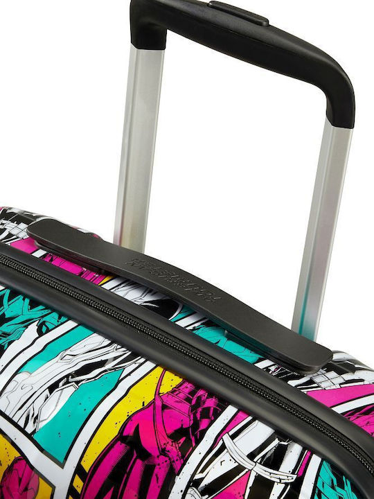 American Tourister Marvel Legends Kinder Kabinen Hartkoffer Rot mit 4 Rädern Höhe 55cm