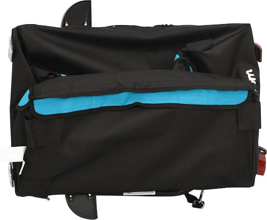 Vidaxl Anhänger Fahrradzubehör Schwarze Blaue 30 Kilo Eisen