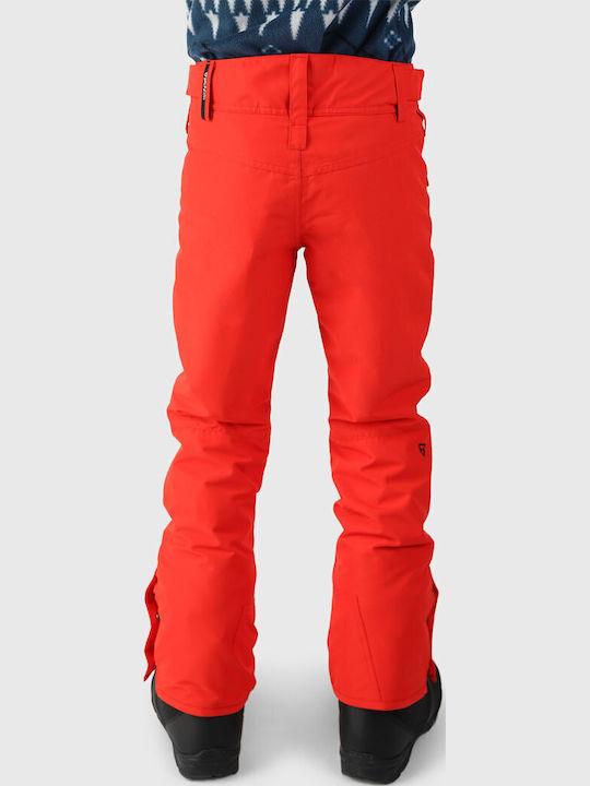 Brunotti Footraily 2323220491-2531 Παιδικό Παντελόνι Σκι & Snowboard Κόκκινο