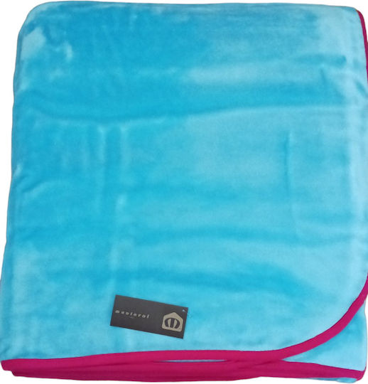 Manterol Casa Polo Decke Babydecken Samtig Übergröße 220x240cm