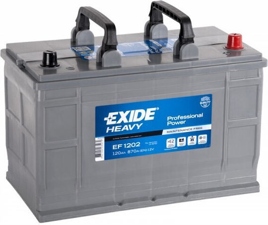 Exide Batterie Lkw Professional Power mit Kapazität 120Ah und CCA 870A