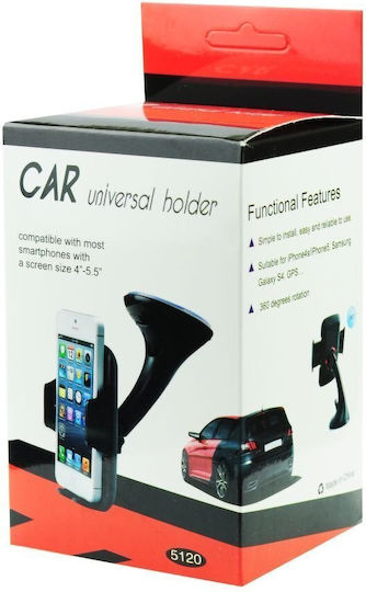 Auto Gs Auto Handy- & Tablet-Halterung mit verstellbaren Haken Schwarz