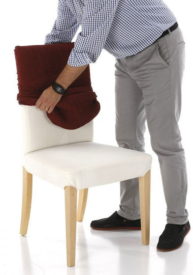 Mc Decor Edir Elastische Abdeckung Für Stuhl Beiges 2Stücke Mc Decor Edir Elastische Abdeckung Für Stuhl Beiges 2Stücke