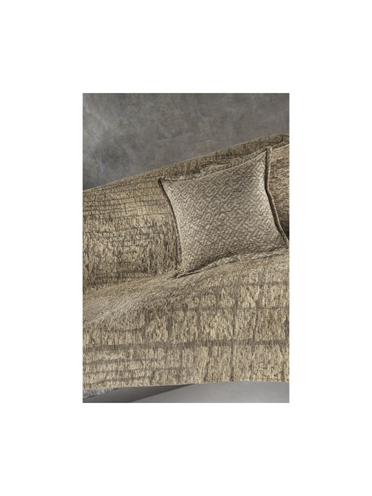 Guy Laroche Sofa Cushion Monte From 100% Cotton Natural 50x50cm