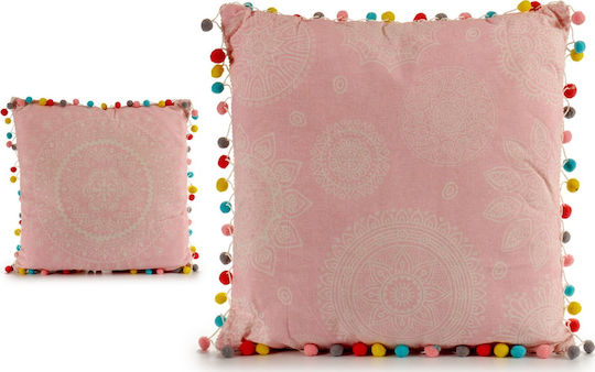 Gift Decor Μαξιλάρι Ροζ 45x45εκ.
