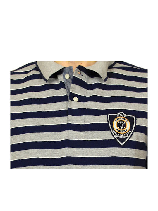 U.S. Polo Assn. Herren Kurzarmshirt Polo Mehrfarbig