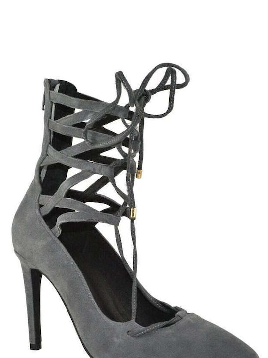 Jeffrey Campbell Hierro Pumps mit Stiletto-Absatz Gray 0101001098