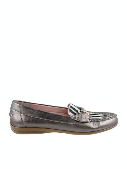 Toutounis 2264 Bronze Damen Mokassins in Gray Farbe