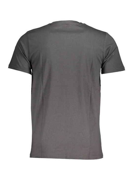 Squola Nautica Italiana Men's Athletic T-shirt Short Sleeve Gray