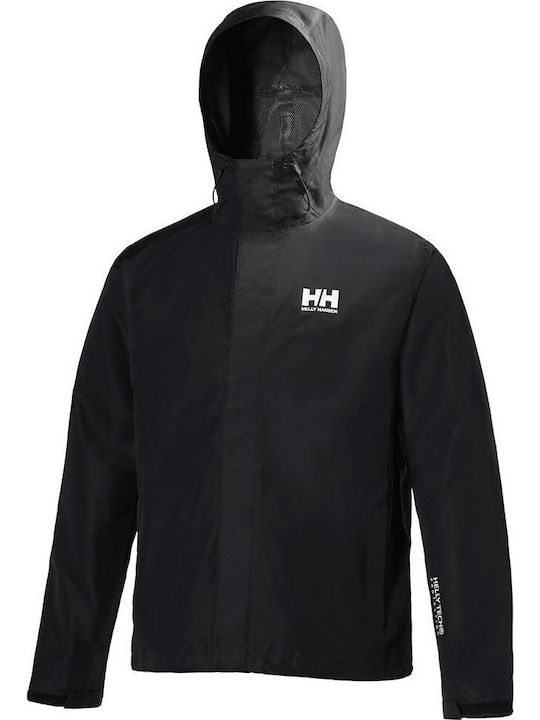 Seven J Jacket Waterproof and Windproof Black