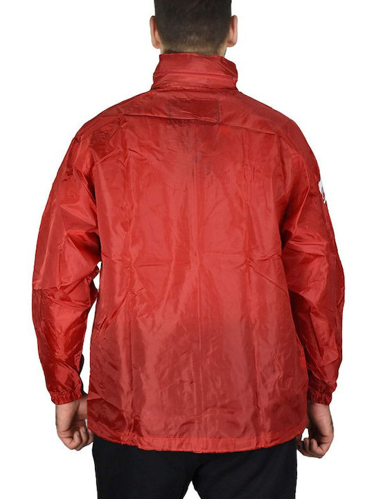 Legea Italia K201 Red Men's Jacket Windproof Red