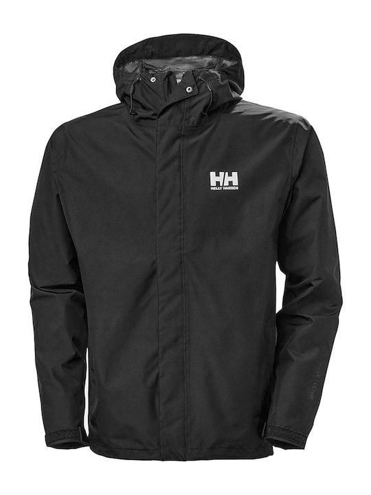 Seven J Jacket Waterproof and Windproof Black