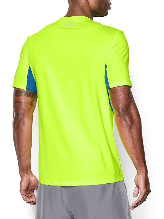 Under Armour Coolswitch Men's Athletic T-shirt Short Sleeve Green