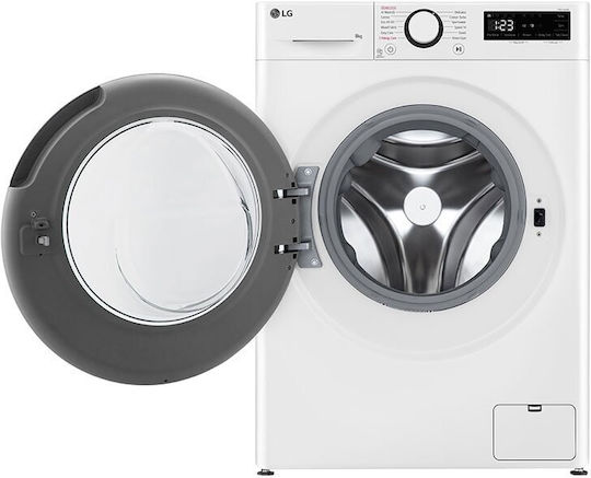 LG Пералня 8кг с Парна Технология 1200 Оборота AI DD F2WR508SBW