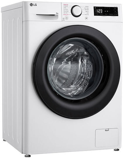 LG Пералня 8кг с Парна Технология 1200 Оборота AI DD F2WR508SBW