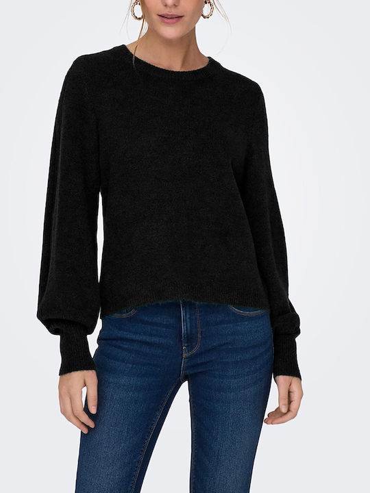 Only Women's Long Sleeve Sweater Black