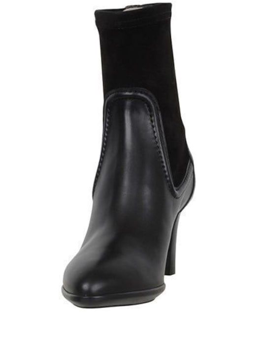 Women's Medium Heel Boots Black