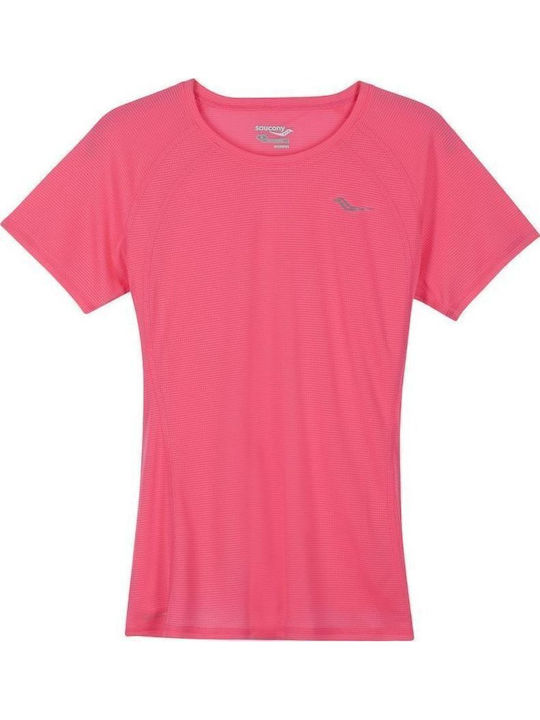Sa81538 Hydralite Damen T-Shirt Schnell Trocknend Rosa