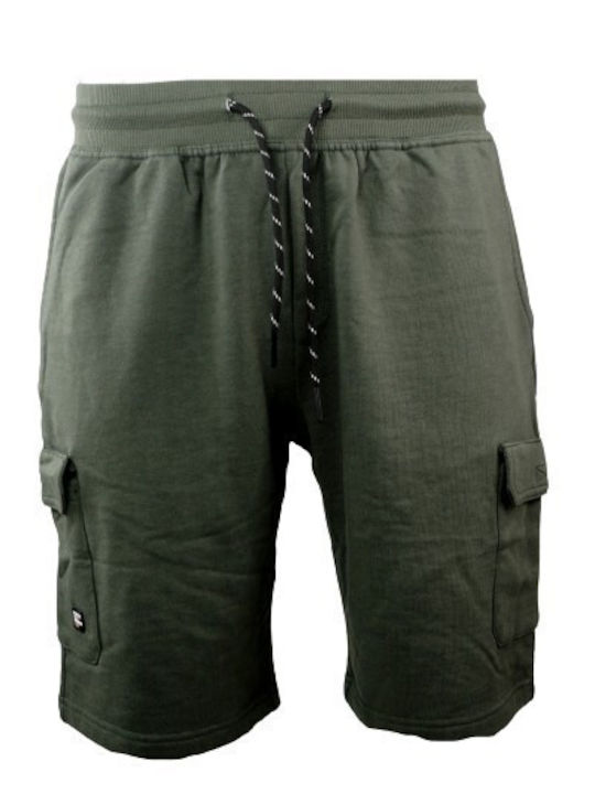 Double Herrenshorts Cargo Khaki