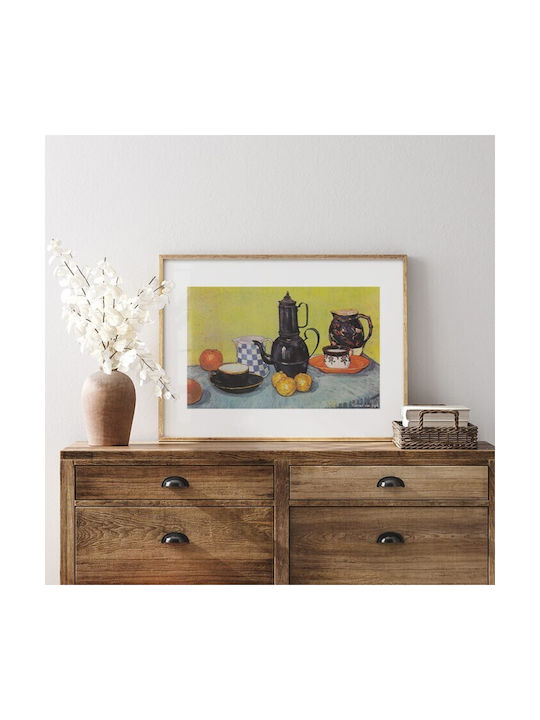 Walls Rahmen Kopie von Van Gogh Papier 70x50cm