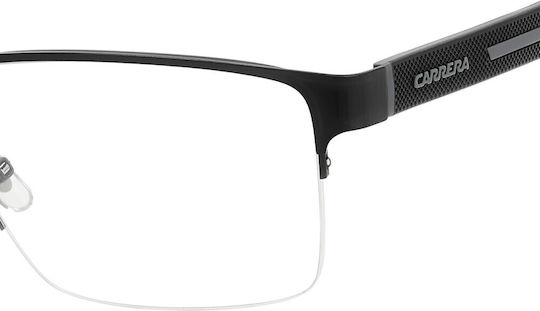 Carrera Herren Metallisches Brillengestell Schwarz 8893 08A