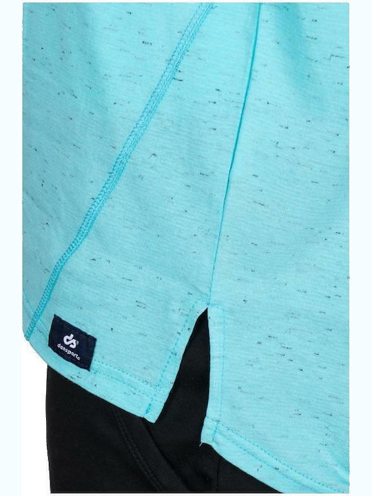 Αθλητικό T-shirt Μπλε