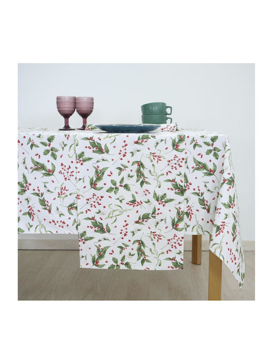 Dimeco Christmas Tablecloth Runner Green L160xW40cm 1pcs